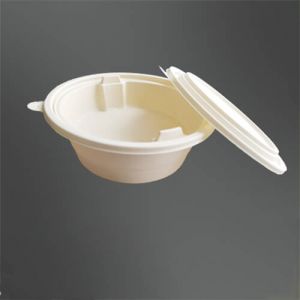 Biodegradable Noodle Bowl Ensalada desechable a base de almidón de maíz