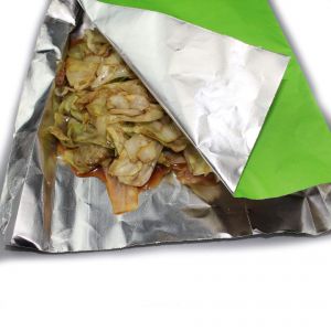 Bolsa especial de forma irregular impresa personalizada a prueba de grasa Embalaje de papel de comida rápida caliente