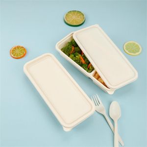 contenedor de alimentos de plástico para almacenamiento de alimentos para restaurantes con tapas adjuntas Recipientes de alimentos de 1 galón