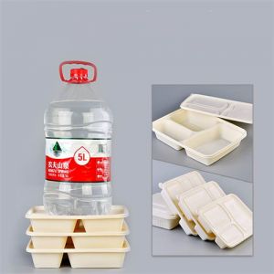 Fabricantes de vajilla de plástico Desechable Pp 1000Ml American Square Food Container Exporter Biodegradabl Lunch Box