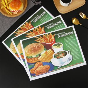 Comprar papel de envolver pergamino coloreado para alimentos Delicatessen Envolturas de papas fritas