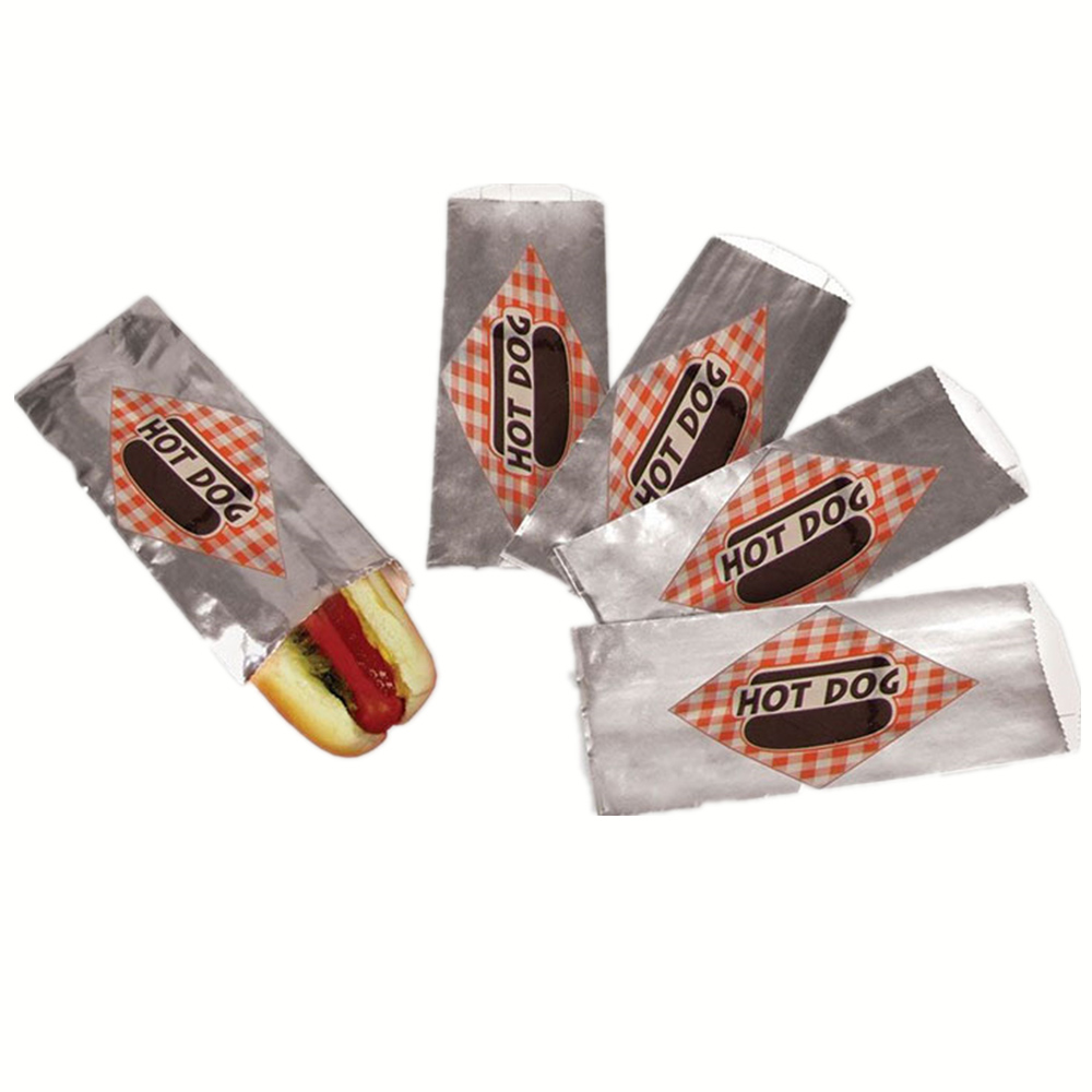 Palomitas de maíz China para carne asada y papel de aluminio bolsa de papel Doner Kebab bolsas exportadas a Australia