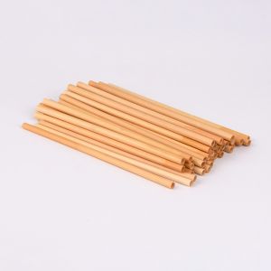 Paja de bambú de hierba biodegradable de trigo caliente